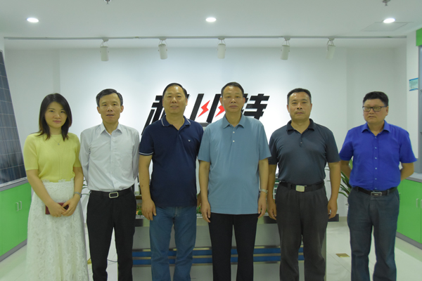 长沙市政协主席、党组书记文树勋一行莅临半岛网页版防雷走访调研